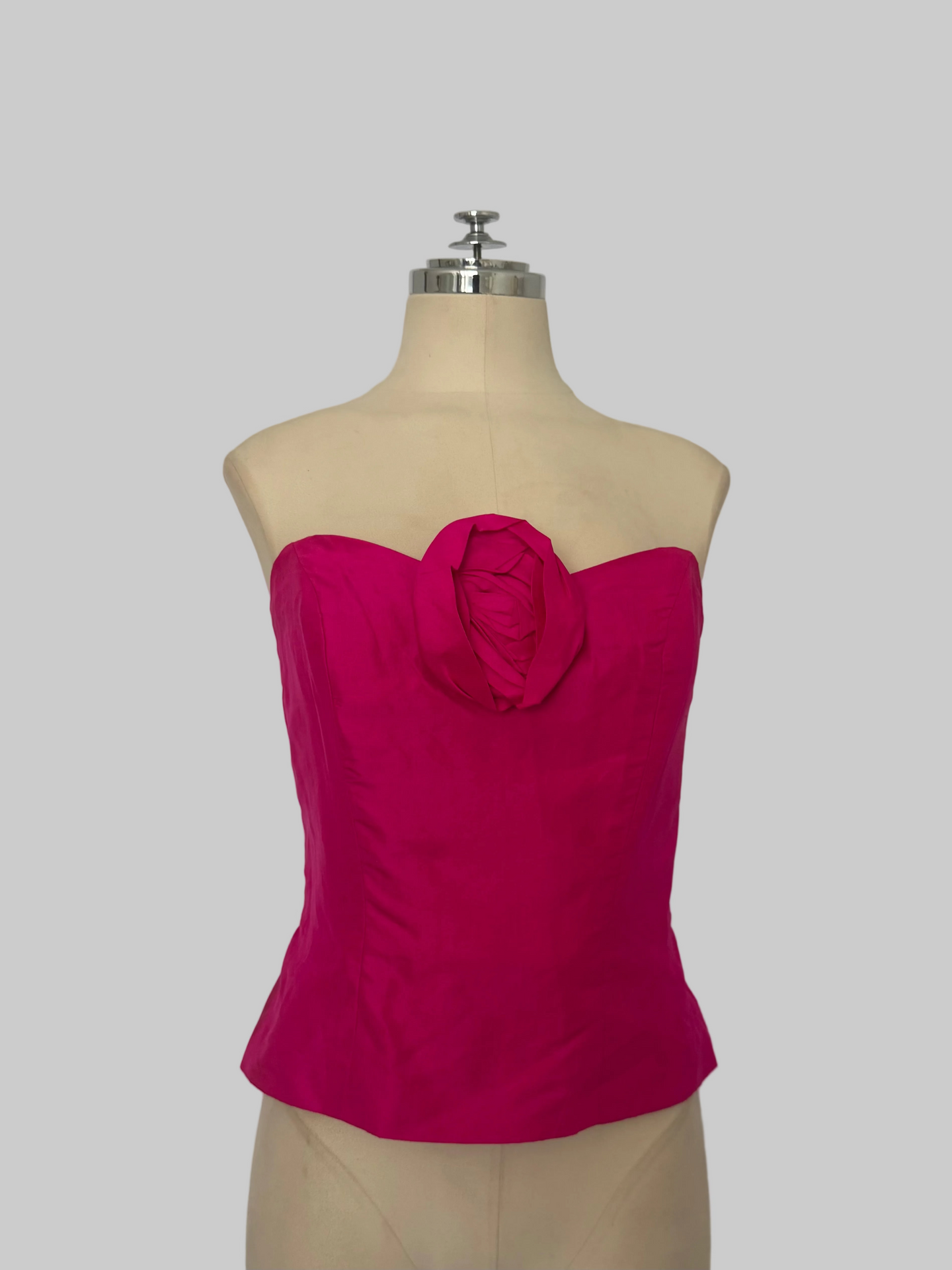 Lisboa Pink Bow Corset Top