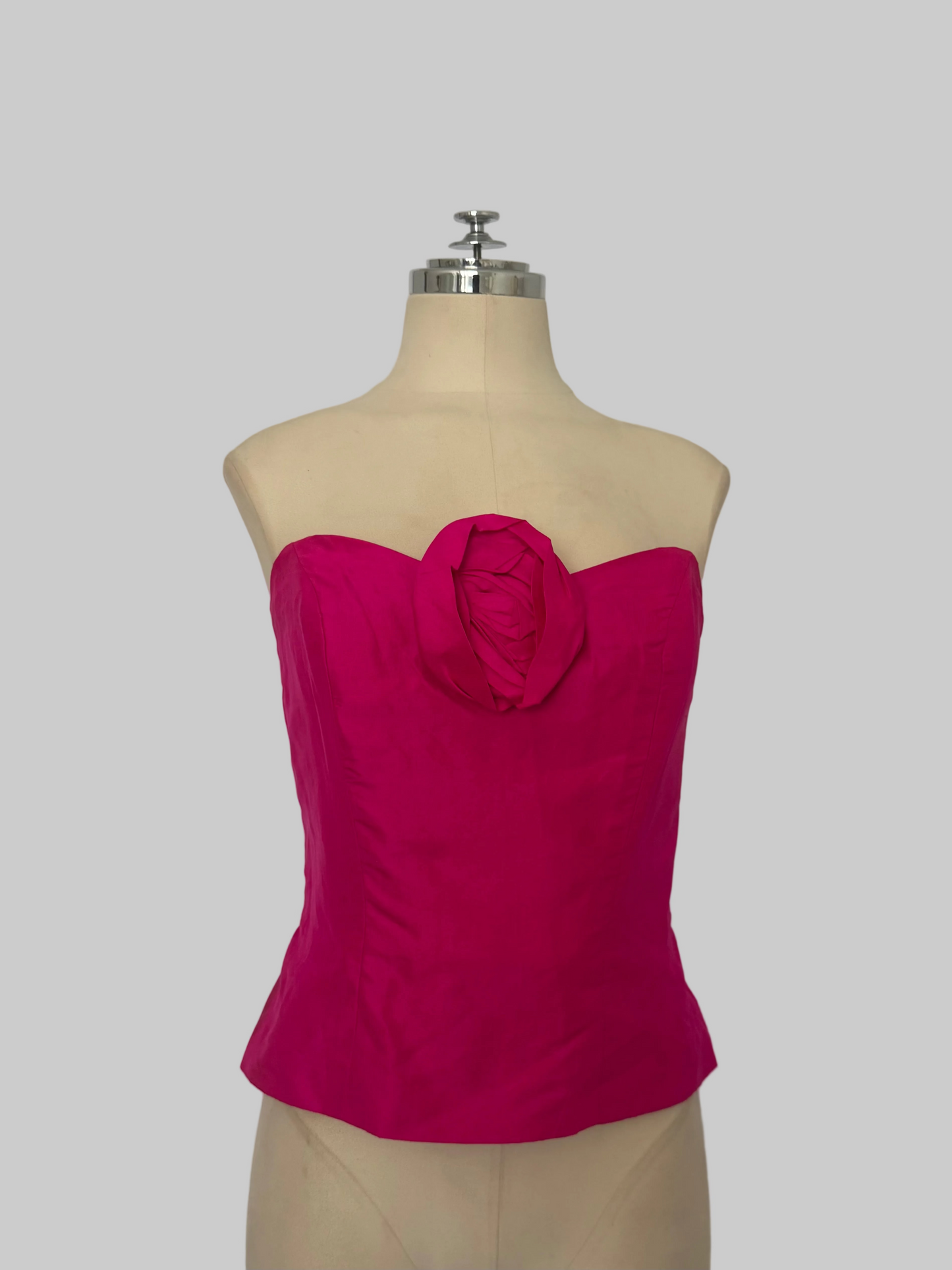 Lisboa Pink Bow Corset Top