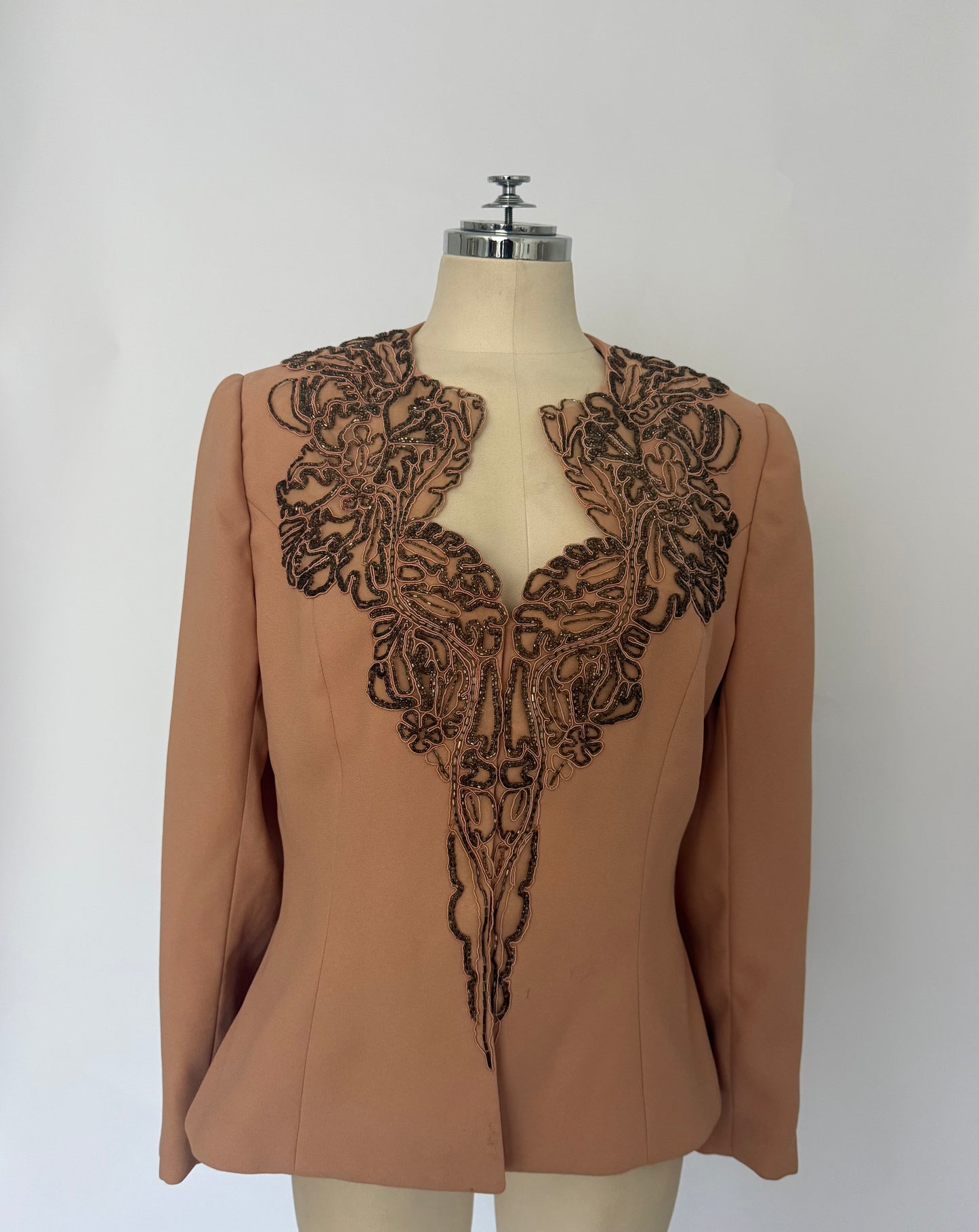 Victor Costa Embellished Jacket